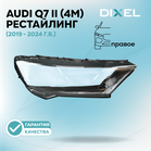 Стекло фары DIXEL для Q7 II (4M) Рестайлинг (2019 - 2024 Г.В.) (ПРАВОЕ)